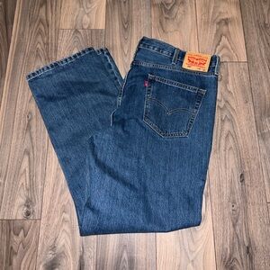 Levi's 550 Blue Jeans Medium Wash 42x32
